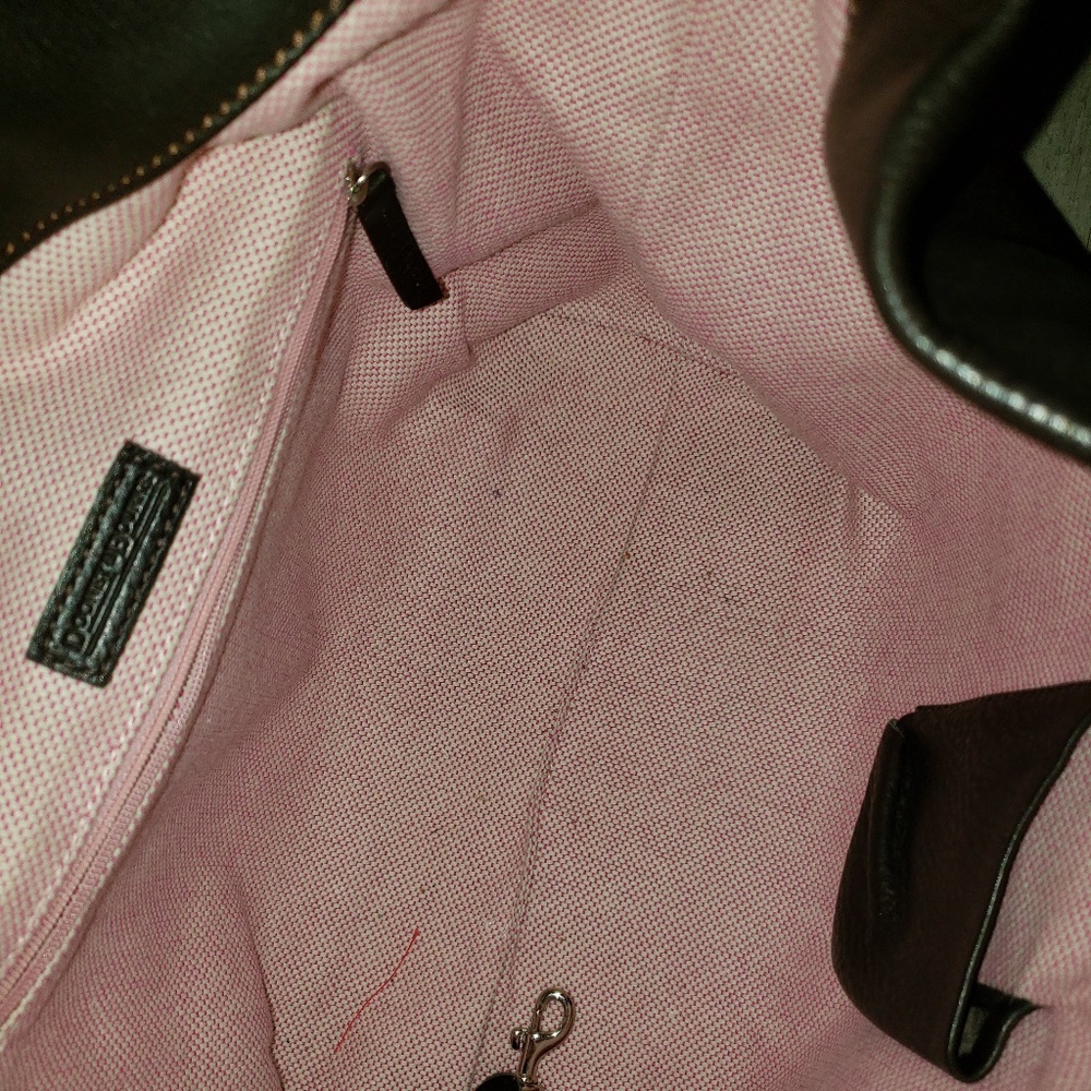 Sold...Dooney and Bourke small lock - Picture 2 of 4